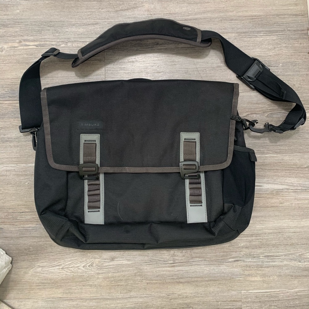 Timbuk2 Black and Gray Laptop Bag